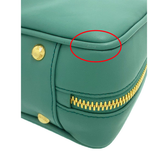Miu Miu Arkady Bag Salvia Green - Picture 4 of 9